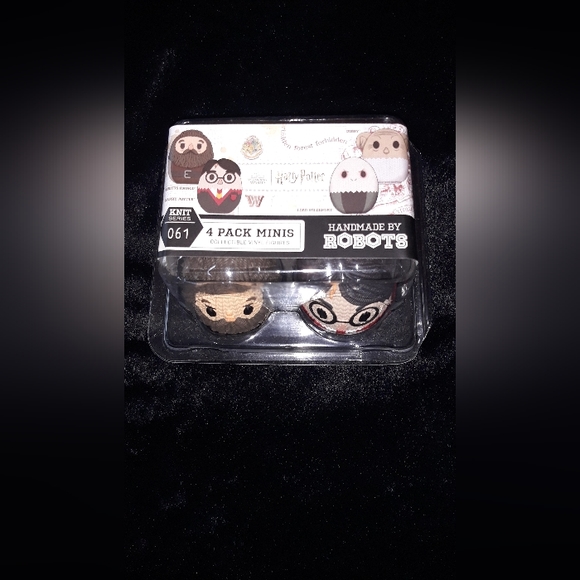 Handmade By Robots HARRY POTTER 4 Pack Mini Collectible Knit Vinyl Figures - Picture 2 of 6